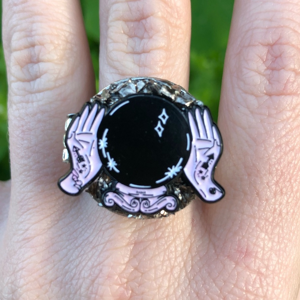 Poison ring! locket oracle occult fortune teller - Picture 4 of 8